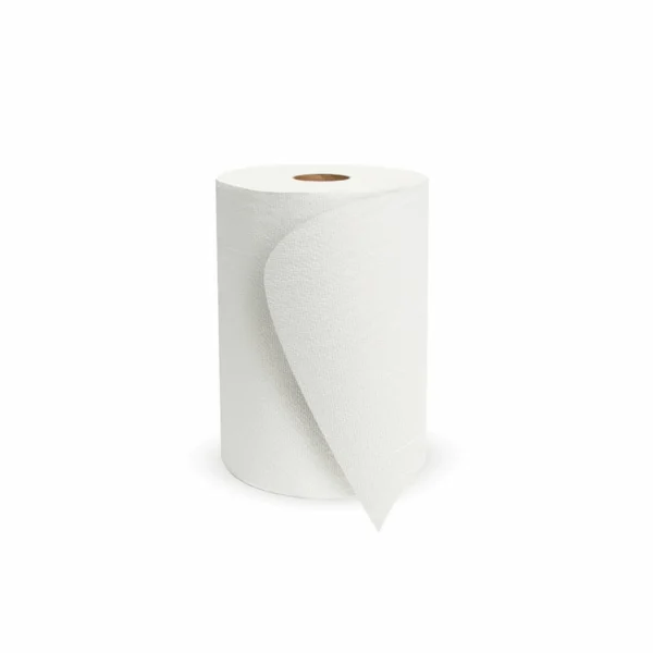 10 WHITE ROLL TOWEL 6-CS