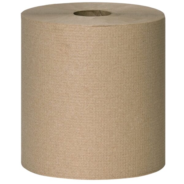 BROWN ROLL TOWEL 8X800-6-CS