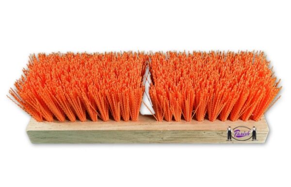 DECK BRUSH 10 ORANGE BRISTLES