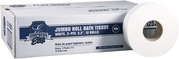 EMPRESS JUMBO JR BATH TISSUE 12-CS