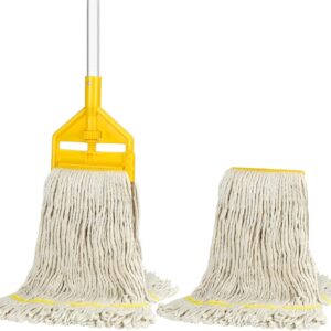 large-yellow-cotton-loop-end-mop