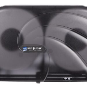 san-jamar-twin-9-jumbo-jr-bath-tissue-dispenser