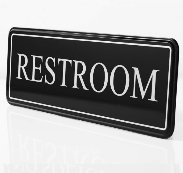 SIGN MEN RECTANGLE SHAPE 9X3