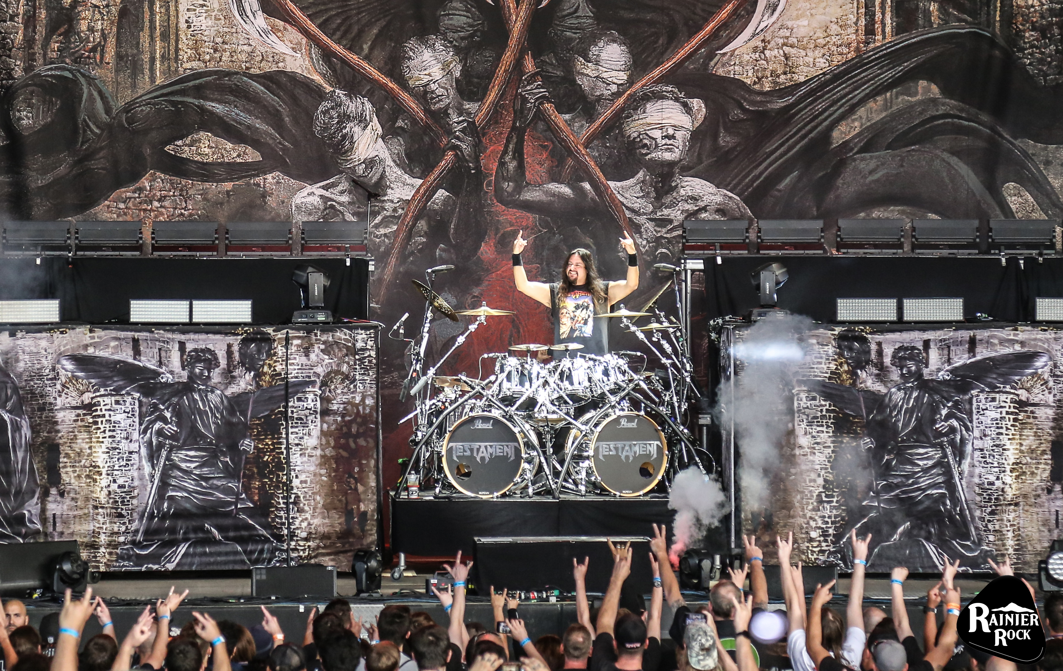 Photo Feature:Testament at Pain in the Grass 2018