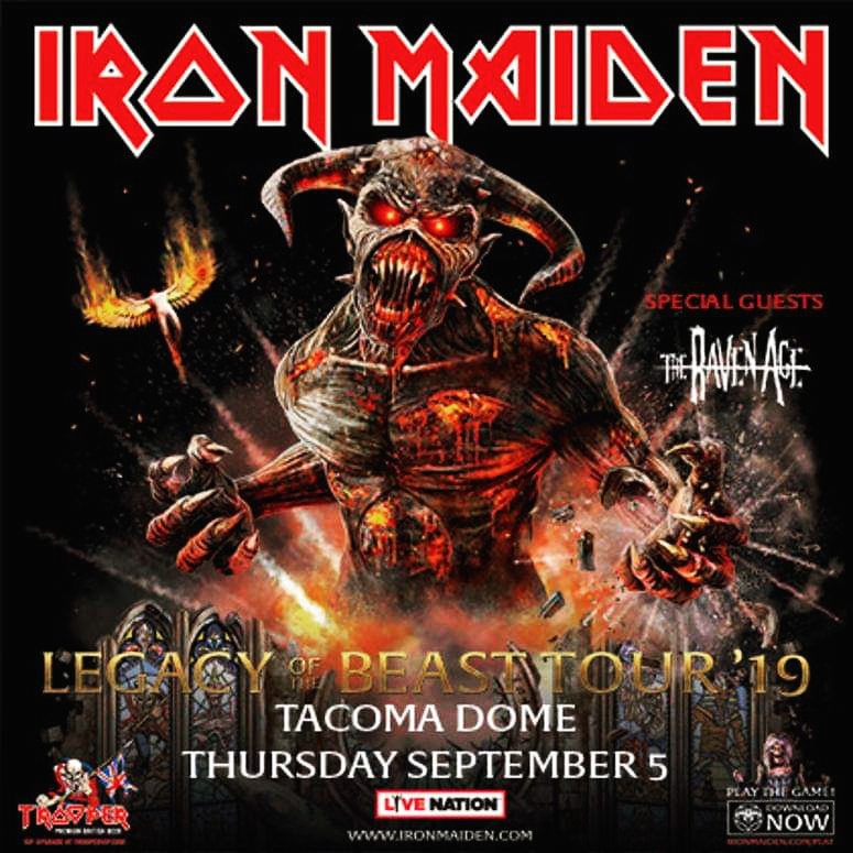 Iron Maiden tickets on sale today
