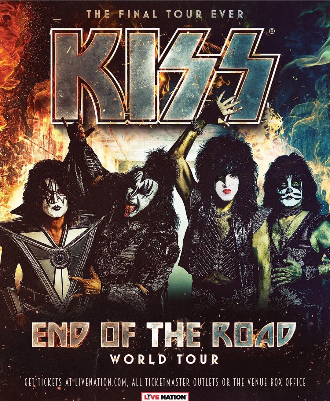 KISS announce concert at the Gorge Amphitheatre