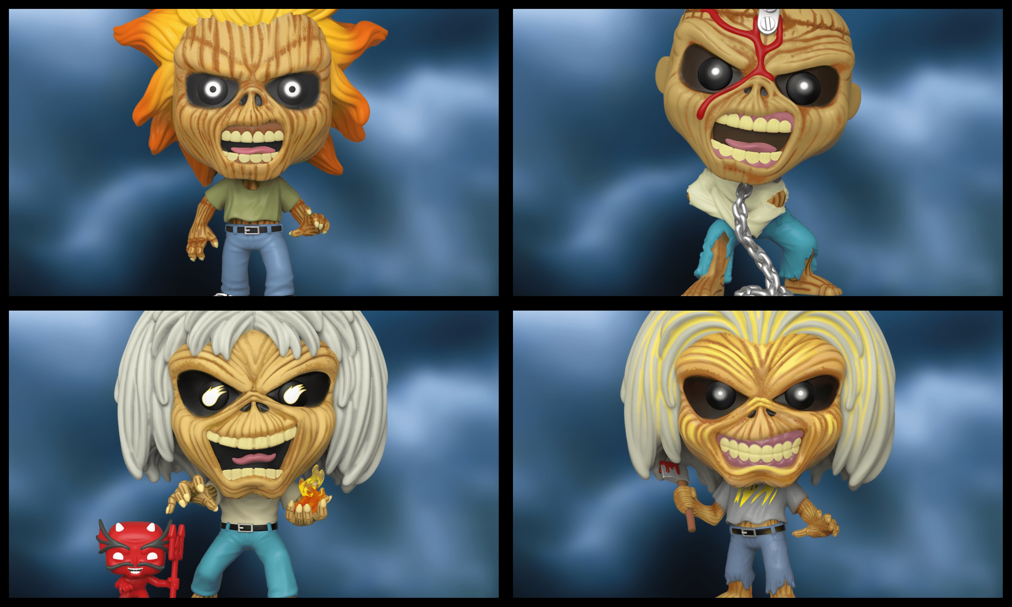Funko announces new Iron Maiden figures to their Pop! Rocks collection