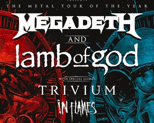 Megadeth announce tour with Lamb of God, Trivium, and In Flames