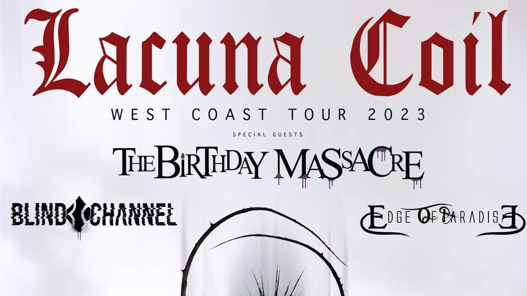 Lacuna Coil announce Tacoma show with The Birthday Massacre