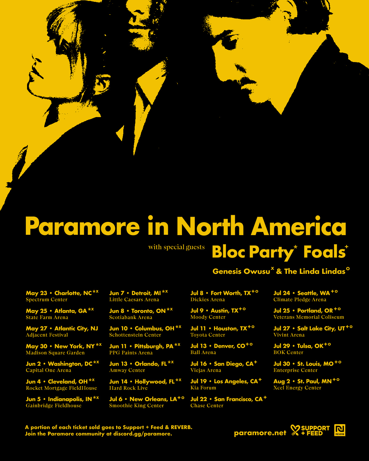Paramore announce Seattle tour date