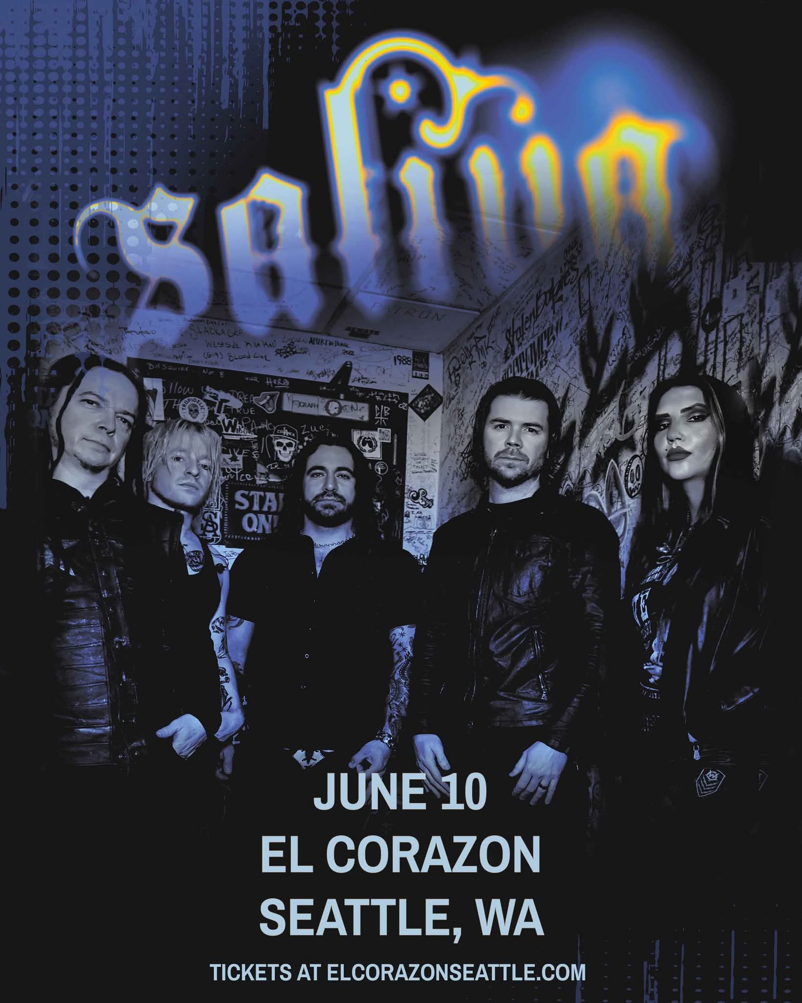 Saliva Announce 21+ Seattle Show