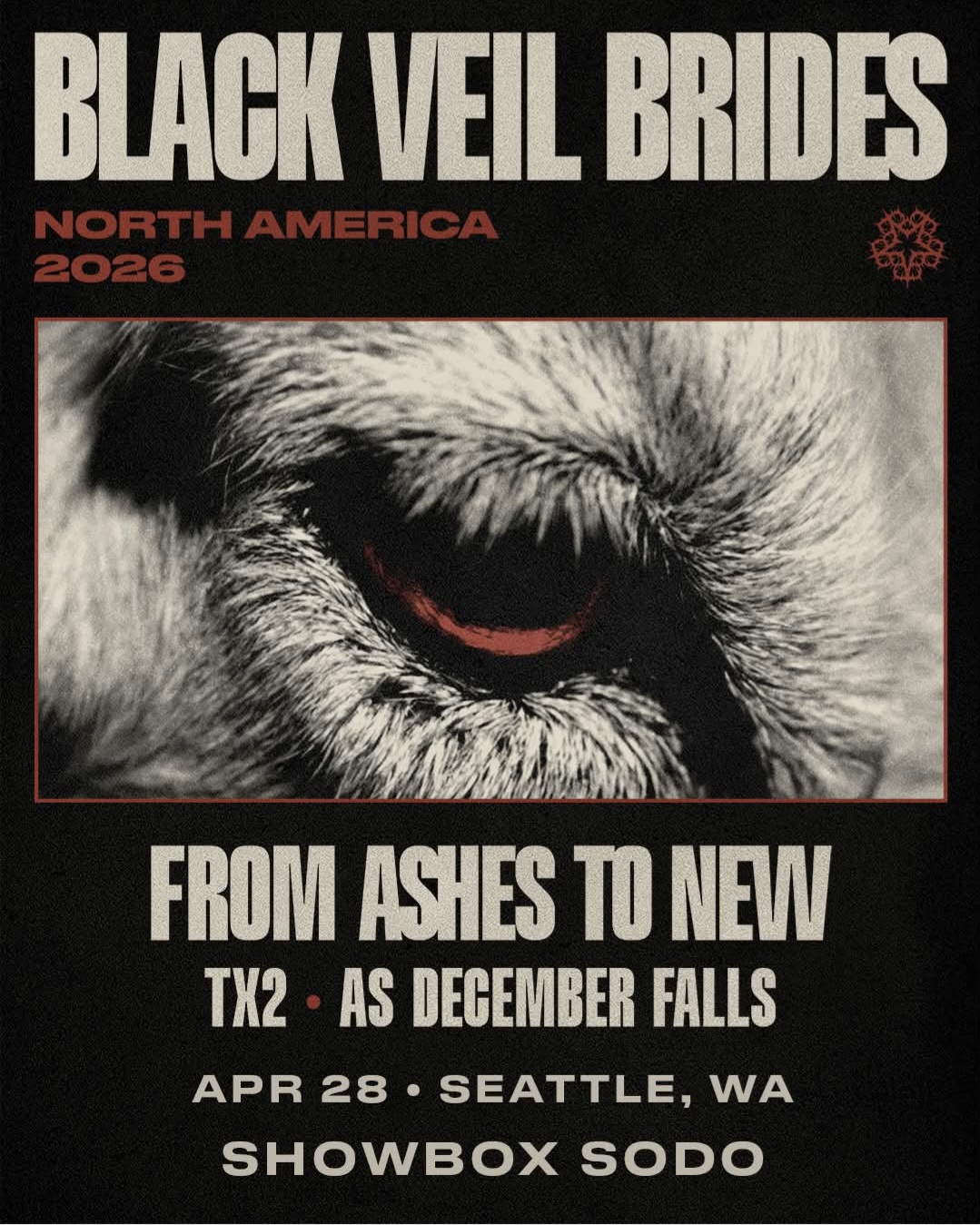 Black Veil Brides Announce Seattle Show